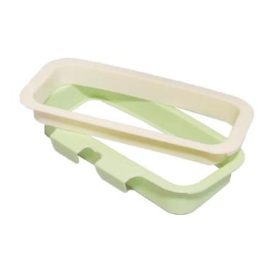 Imagem de Lixeira Suporte Lixo Encaixe Porta de Armário Cozinha Verde - Clink