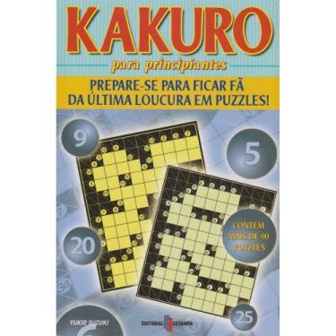 Imagem de Livro De Passatempos Kakuro Para Principiantes Livro 90 Puzzles + Guia