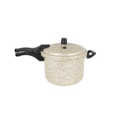 Imagem de Panela de Pressão 4,5L Fecho Externo c/Tampa de Vidro - Baunilha - Don