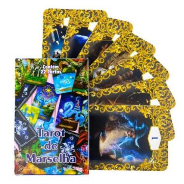 Imagem de Baralho Tarot Marselha - 22 Cartas com manual - Caminho da Luz