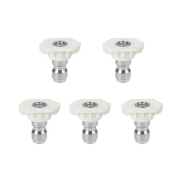 Imagem de Bico De Conexão Rápida Branco De 1/4'' Para Lavadora De Alta Pressão, 