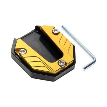 Imagem de Extensor De Apoio Para Moto E Scooter Em Liga De Alumínio, Placa De Su