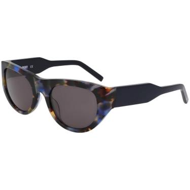 Imagem de Óculos de Sol DKNY DK550S 405 - Azul Horn 53-Feminino