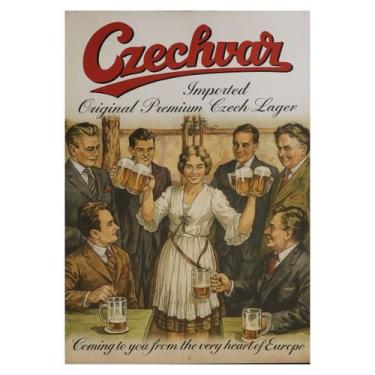 Imagem de Poster Cartaz Grande Czechvar Bebida Para Emoldurar
