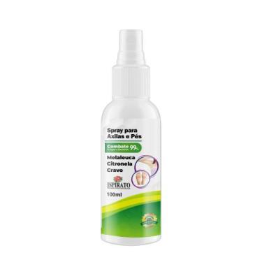 Imagem de Ispirato Spray Antiodor Pés & Axilas 100ml  Chulé, Bromidrose e Hiperi