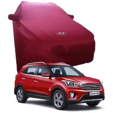 Imagem de Capa de Carro hyundai Creta Tecido Lycra Premium - Cadilhe Capas, Verm