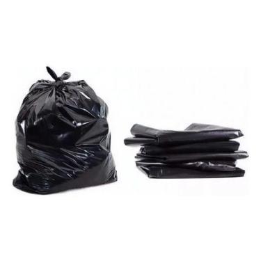 Imagem de Saco De Lixo Reforçado Preto 30 Litros C/ 600 Unidades - Higipack