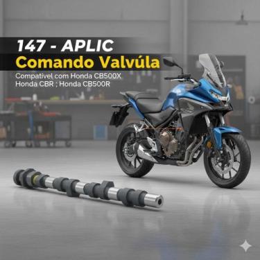 Imagem de Comando Válvula 147 Aplic Honda CB500X CBR500R CB500F