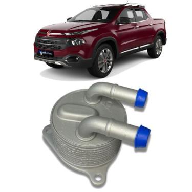 Imagem de Trocador de Calor Resfriador de Cambio Oleo Fiat Argo Toro Jeep Compas