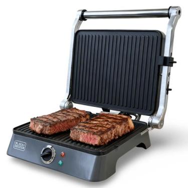Imagem de Sanduicheira Grill Black + Decker G1400 1200w 220v Abre 180, 220V