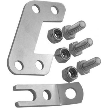 Imagem de Kit Alívio Pedal De Embreagem Macia Cromado VW Fusca Kombi Brasília Va