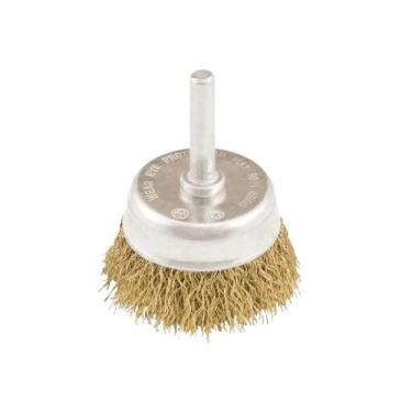 Imagem de Escova copo ondulada 2 com haste 1/4 - 1 pc - Heavy Duty