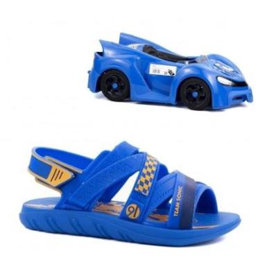 Imagem de Sandália Carro Sonic Grendene Kids Menino-Masculino