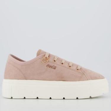 Imagem de Tênis Coca Cola Harmony Class Suede Feminino-Feminino