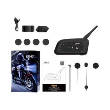 Imagem de Intercomunicador Bluetooth Para Capacete De Moto EJEAS V6 pro plus 800