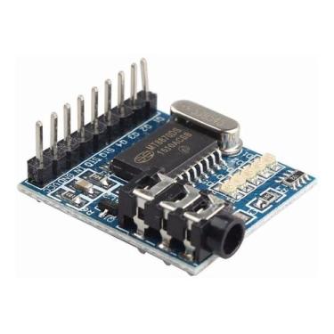 Imagem de Módulo Decodificador de Voz MT8870 DTMF - Chip MT8870, Conexão P2, Ten