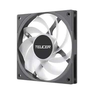 Imagem de Ventilador De PC Ultra Fino De 12CM 12V 4PIN PWM Silencioso Com Alta P