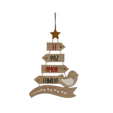 Imagem de Árvore Decorativa Le de Madeira 47cm