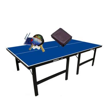 Imagem de MESA PING PONG MDP 18mm 1002 KLOPF + KIT Completo 5031 + Capa