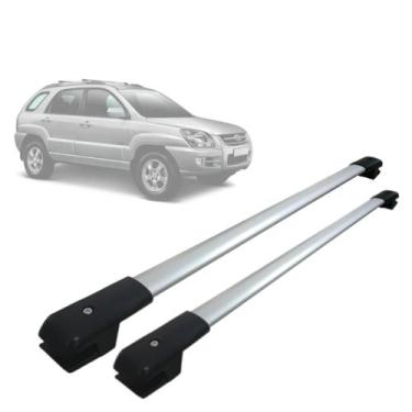 Imagem de Rack Bagageiro De Teto Travessa Kia Sorento 2008 a 2009 Alumínio MN-40
