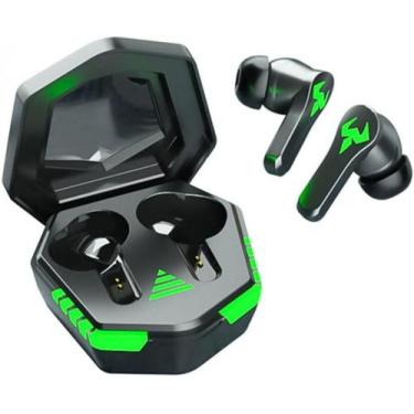 Imagem de Fones de Ouvido Gamer TWS Bluetooth com Microfone Embutido com Cancela