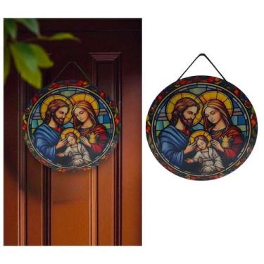 Imagem de Enfeite Mandala Sagrada Família Parede e Porta - FORNECEDOR 15