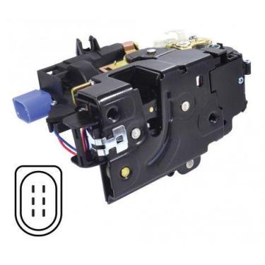 Imagem de Fechadura Elétrica Da Porta Volkswagen Polo Traseira Lado Esquerdo Uni