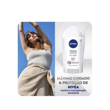 Imagem de Desodorante nivea clínival intense control lava feminino 42g.