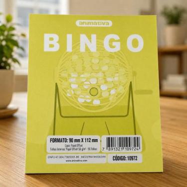 Imagem de Mais Organização e Agilidade para Seus Bingos: Cartela de Bingo com 96