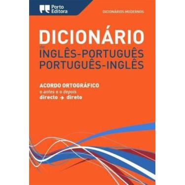 Imagem de Dicionario moderno de ingles-portugues / portugues-ingles - PORTO EDIT