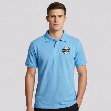 Imagem de Polo Grêmio Piquet Azul Celeste - Surf Center, M