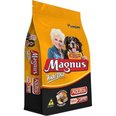 Imagem de Ração Magnus Todo Dia Sabor Carne para Cães Adultos - 25Kg
