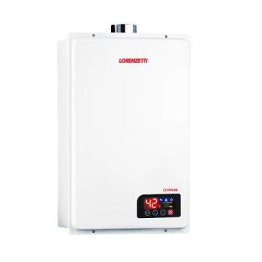 Imagem de Aquecedor a Gás Encanado GN LZ 3700D 37 Litros Branco Digital Bivolt A