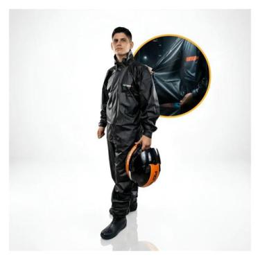 Imagem de Capa De Chuva Motoqueiro Impermeável Reforçada Pioneira XG
