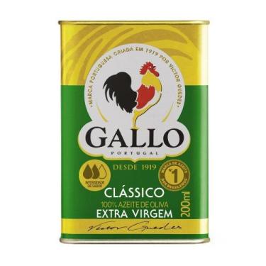 Imagem de Azeite Gallo Extra Virgem Lata, 200ml