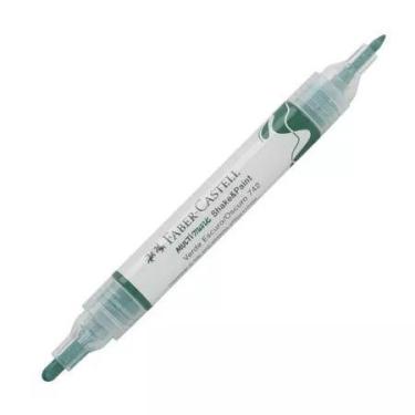 Imagem de Marcador Multimark Shake&ampPaint Verde Escuro Faber Castell