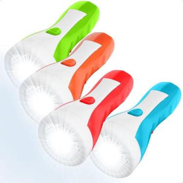 Imagem de Lanterna Manual Portátil Recarregável 5 Led Elétrica Bivolt Multiuso 2
