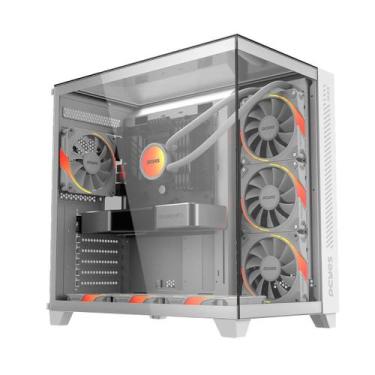 Imagem de Gabinete Gamer Pcyes Forcefield Max White Ghost - Gffmaxwg