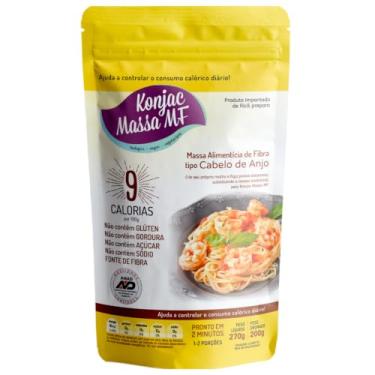 Imagem de Macarrão Cabelo de Anjo Zero Carboidrato Konjac Massa MF, 270 g