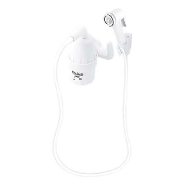 Imagem de Ducha Higiênica Fame Flex 220V 4000W Branca com Mangueira e - Congratu
