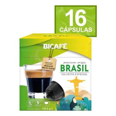Imagem de Cápsula De Café Brasil 100% Arábica P/ Máquinas Dolce Gusto - Congratu