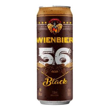 Imagem de Kit Cerveja Wienbier 56 Black 710ml (12 Un) - Congratulations Store