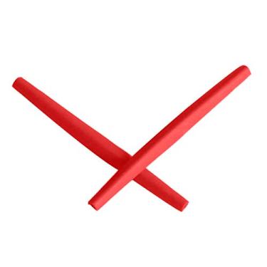 Imagem de Mryok Meias de substituição para óculos de sol Oakley C Wire 1.0 – Opções, Vermelho, One Size