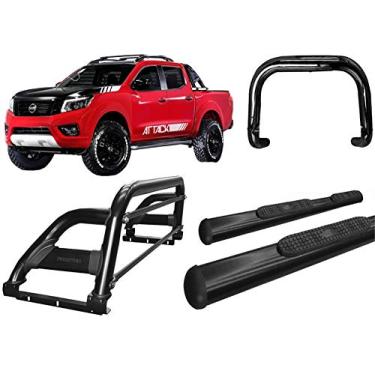 Imagem de KIT QUEBRA MATO+SANTO ANTONIO H2+ESTRIBO FONTIER 16/20 PRETO