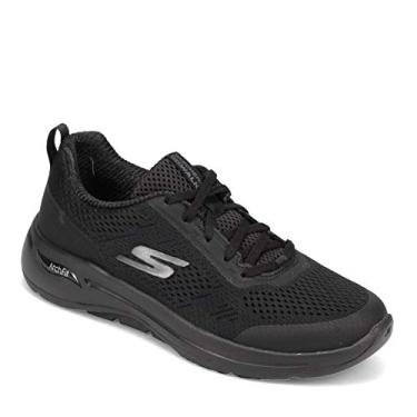 Imagem de Skechers Tênis feminino Go Walk Arch Fit-Motion Breeze, Preto, 13 Wide