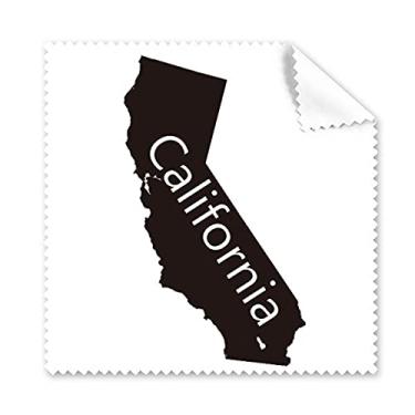 Imagem de Pano de limpeza de mapa da Califórnia dos Estados Unidos, 5 peças