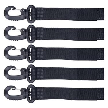 Imagem de Ganchos de carrinho de bebê, presilha para bolsa de fraldas Ganchos de suspensão de carrinho de bebê convenientes com 5 unidades para pais ocupados Cuidadores de bicicletas,(Novo produto 01)