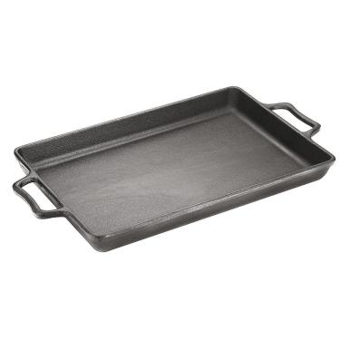 Imagem de Assadeira Ferro Fundido Retangular 40cm X 25cm X 4,5 cm