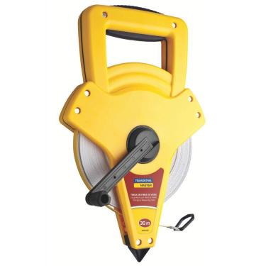 Imagem de Trena Tramontina em Fibra de Vidro com Corpo em ABS 30 m Tramontina