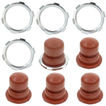 Imagem de QAZAKY 5 peças de lâmpada primer compatível com Tecumseh 640259 36045 TVS100 TVS105 TVS115 TVS120 TVXL90 TVXL105 TVXL115 VLV126 VLV40 VLV50 VLV55 VLV60 VLV60 VLV60 5 VLV66 VLX50 VLX55 TVS90 Vector Ser